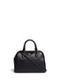 Main View - Click To Enlarge - TORY BURCH - 'Robinson' small double zip pebbled leather satchel