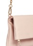 Detail View - Click To Enlarge - TORY BURCH - Leather flap crossbody chain bag