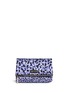 Main View - Click To Enlarge - JIMMY CHOO - 'Nyla' floral jacquard foldover clutch