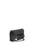 Front View - Click To Enlarge - STELLA MCCARTNEY - 'Falabella' small quilted denim tote