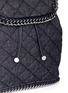 Detail View - Click To Enlarge - STELLA MCCARTNEY - 'Falabella' quilted denim backpack
