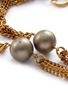 Detail View - Click To Enlarge - VINTAGE CHANEL - Faux pearl multi chain necklace