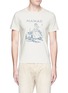 Main View - Click To Enlarge - 73387 - 'Hawaii' dancer embroidered cotton T-shirt