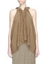 Main View - Click To Enlarge - STELLA MCCARTNEY - Chunky stitch linen knit top