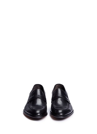 Front View - Click To Enlarge - ROLANDO STURLINI - 'Pop' leather loafers