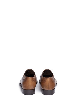 Back View - Click To Enlarge - ROLANDO STURLINI - 'City' brogue leather Oxfords