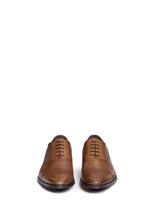 Front View - Click To Enlarge - ROLANDO STURLINI - 'City' brogue leather Oxfords