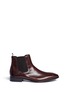 Main View - Click To Enlarge - ROLANDO STURLINI - 'City' brogue leather Chelsea boots