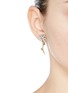 Figure View - Click To Enlarge - ANABELA CHAN - 'Daisy' detachable diamond 18k gold earrings