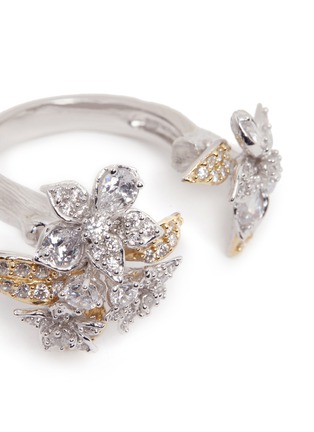 Detail View - Click To Enlarge - ANABELA CHAN - 'Bellflower' diamond 18k gold ring