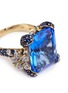 Detail View - Click To Enlarge - ANABELA CHAN - 'Blue Cinderella' sapphire diamond 18k gold cocktail ring