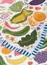 Detail View - Click To Enlarge - KAREN MABON - 'Healthy' fruit and vegetable print silk scarf