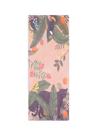 Main View - Click To Enlarge - KAREN MABON - 'Rousseau' silk georgette scarf