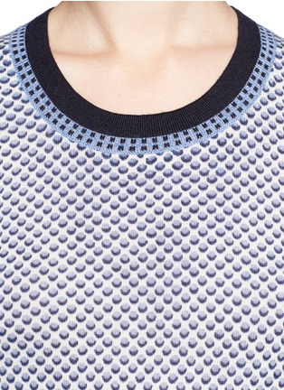 Detail View - Click To Enlarge - TORY BURCH - Fallon printed knit top