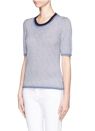 Front View - Click To Enlarge - TORY BURCH - Fallon printed knit top