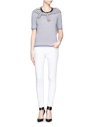 Figure View - Click To Enlarge - TORY BURCH - Fallon printed knit top