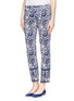 Front View - Click To Enlarge - TORY BURCH - Alexa cropped skinny jeans