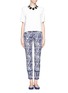 Figure View - Click To Enlarge - TORY BURCH - Alexa cropped skinny jeans