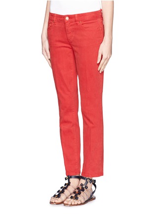 Front View - Click To Enlarge - TORY BURCH - Alexa cropped skinny jeans