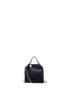 Main View - Click To Enlarge - STELLA MCCARTNEY - 'Falabella' tiny shaggy deer crossbody chain tote