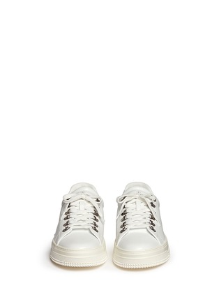 Front View - Click To Enlarge - VALENTINO GARAVANI - Leather trekking sneakers
