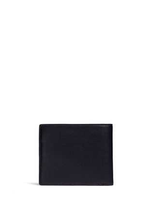 Back View - Click To Enlarge - ANYA HINDMARCH - 'Wink' perforated leather bifold wallet