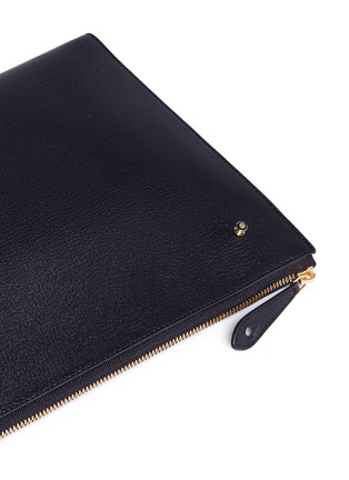 Detail View - Click To Enlarge - ANYA HINDMARCH - 'Eyes' leather document case