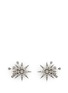 Main View - Click To Enlarge - LULU FROST - 'Nova' glass crystal pavé star stud earrings