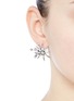 Figure View - Click To Enlarge - LULU FROST - 'Nova' glass crystal pavé star stud earrings
