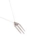 Detail View - Click To Enlarge - LULU FROST - 'Nova' glass crystal pavé spike pendant necklace