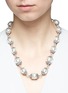 Figure View - Click To Enlarge - LULU FROST - 'Electra' pavé glass pearl necklace