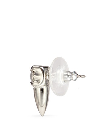 Detail View - Click To Enlarge - JOOMI LIM - 'Organized Chaos' asymmetric Swarovski crystal earrings