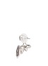 Detail View - Click To Enlarge - JOOMI LIM - 'Organized Chaos' Swarovski crystal jacket earrings