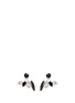 Main View - Click To Enlarge - JOOMI LIM - 'Organized Chaos' Swarovski crystal jacket earrings