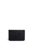 Back View - Click To Enlarge - ALEXANDER WANG - 'Prisma' bicolour leather flat pouch