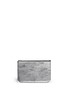 Main View - Click To Enlarge - ALEXANDER WANG - 'Prisma' bicolour leather flat pouch