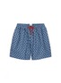 Main View - Click To Enlarge - MĀZŬ - 'Qing Dynasty' triangle print swim shorts