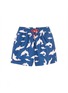 Main View - Click To Enlarge - MĀZŬ - Tai O' dolphin print swim shorts
