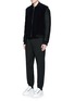 Figure View - Click To Enlarge - BALENCIAGA - Wool gabardine jogging pants