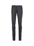 Main View - Click To Enlarge - BALENCIAGA - Slim fit coated denim jeans
