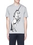 Main View - Click To Enlarge - BALENCIAGA - Unicorn print cotton T-shirt