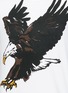 Detail View - Click To Enlarge - BALENCIAGA - Eagle print cotton T-shirt