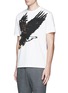 Front View - Click To Enlarge - BALENCIAGA - Eagle print cotton T-shirt