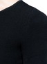 Detail View - Click To Enlarge - 72723 - Flared cuff cropped Milano knit sweater