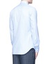 Back View - Click To Enlarge - CANALI - Houndstooth check cotton shirt