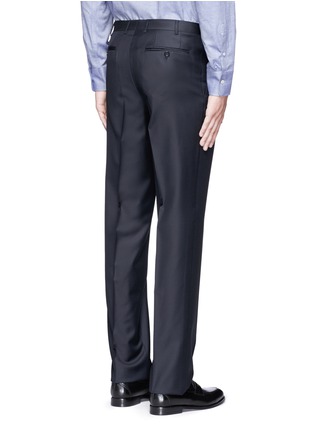 Back View - Click To Enlarge - CANALI - Water-resistant wool pants