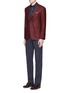 Figure View - Click To Enlarge - CANALI - Slim fit paisley print cotton shirt
