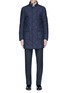 Main View - Click To Enlarge - CANALI - Reversible wool and quilted shell coat