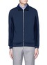 Main View - Click To Enlarge - CANALI - Fleece wool jersey track jacket