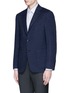 Front View - Click To Enlarge - CANALI - 'Kei' double faced cashmere blazer